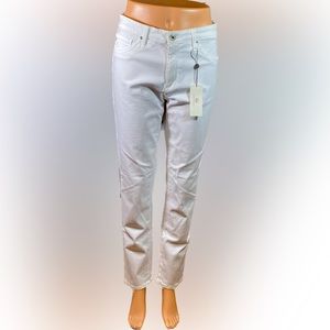 AG cigarette leg Size 30 white jeans